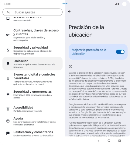 Si pulsas el indicador junto a 