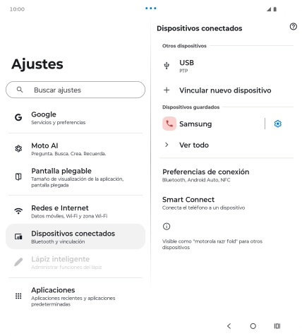 Pulsa la tecla de inicio para terminar y regresar a la pantalla de inicio.
