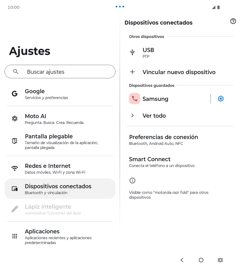 Pulsa la tecla de inicio para terminar y regresar a la pantalla de inicio.