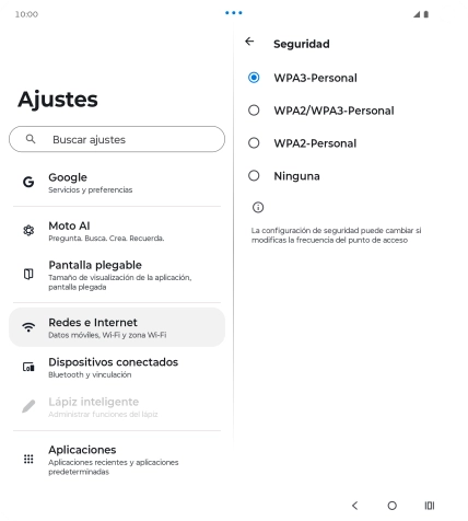 Pulsa la tecla de retroceso. Pulsa la tecla de retroceso.