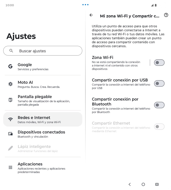 Pulsa Zona Wi-Fi. Pulsa Zona Wi-Fi.