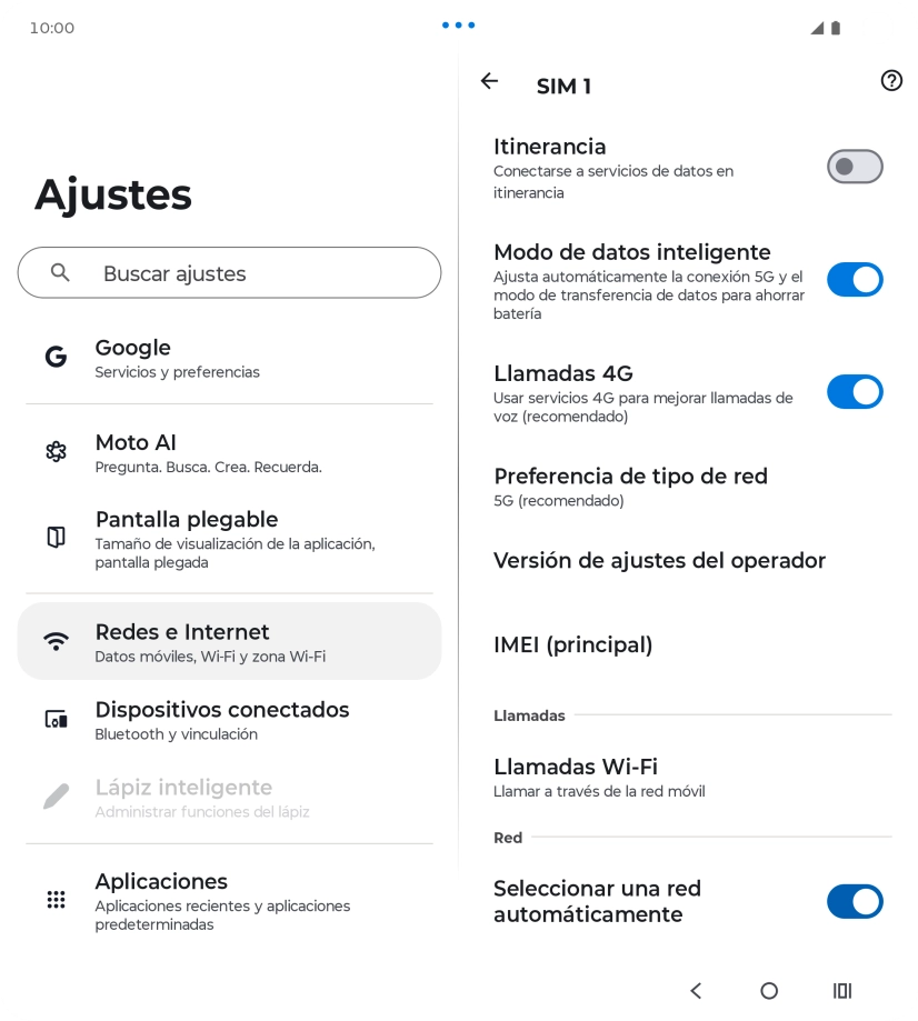 Pulsa el indicador junto a Pulsa el indicador junto a