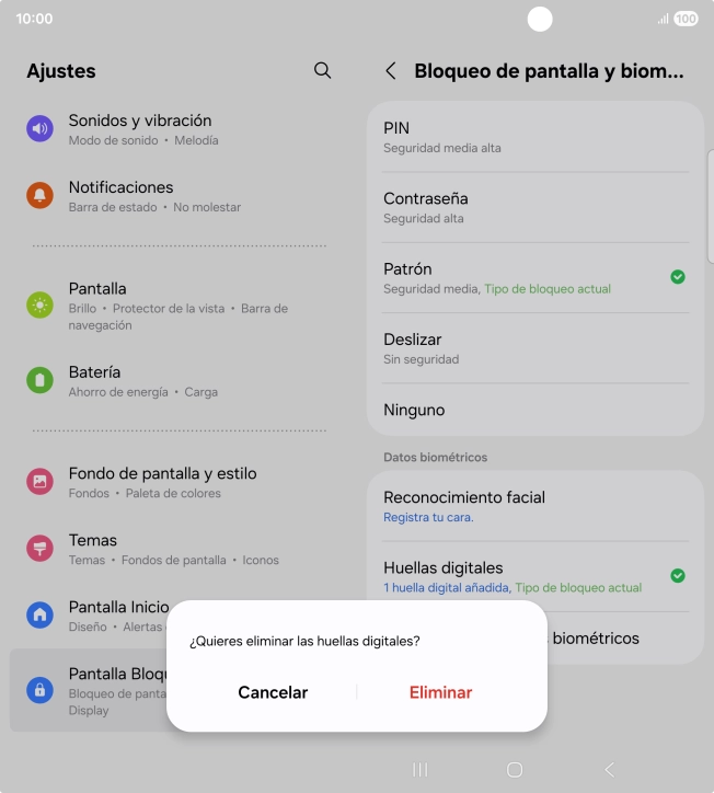 Pulsa Eliminar. Pulsa Eliminar.