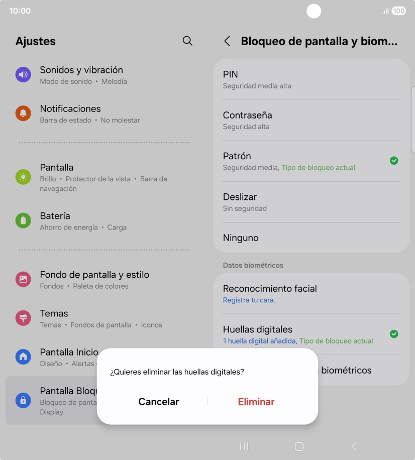 Pulsa Eliminar. Pulsa Eliminar.