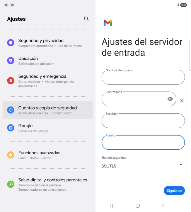 Pulsa Siguiente. Pulsa Siguiente.