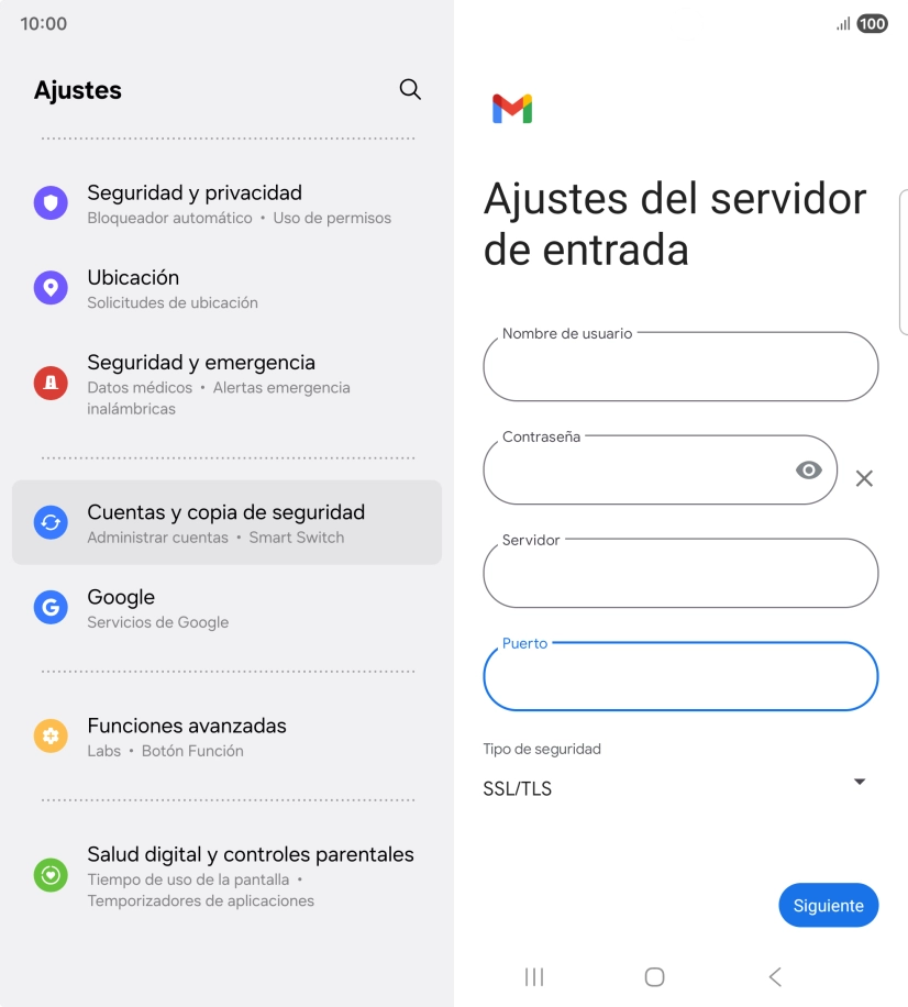 Pulsa Siguiente. Pulsa Siguiente.