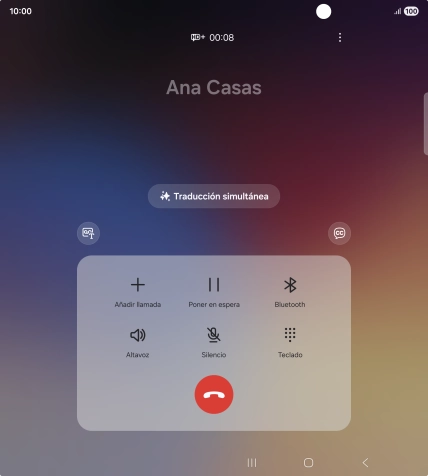 Pulsa Traducción simultánea. Pulsa Traducción simultánea.