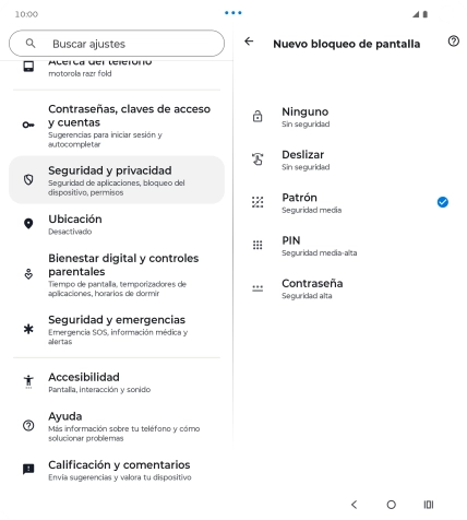 Pulsa Ninguno. Pulsa Ninguno.