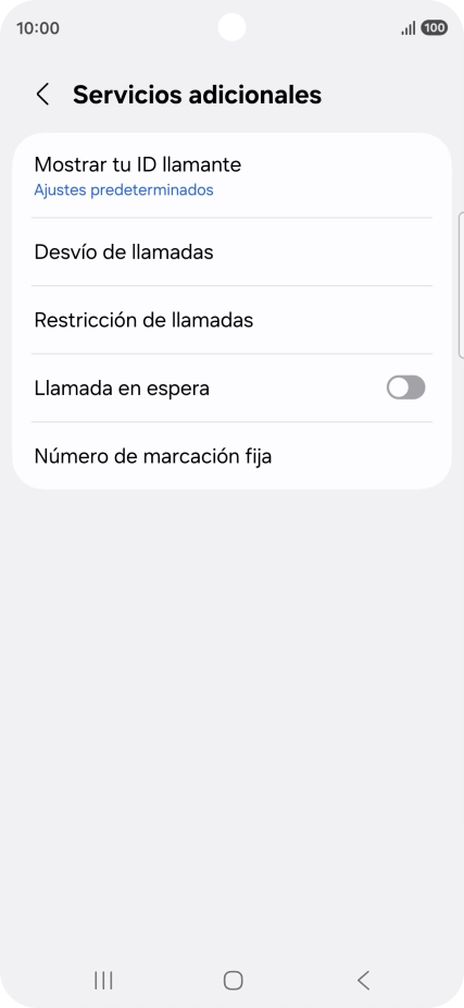 Pulsa el indicador junto a 