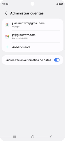 Pulsa el indicador junto a 