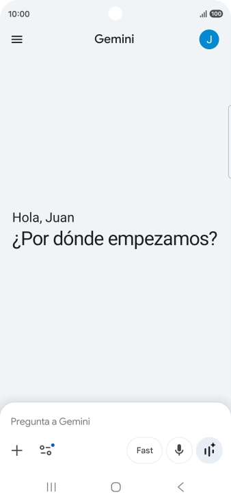 Pulsa el icono de perfil.