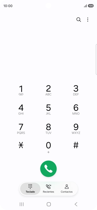 Pulsa el icono de menú.