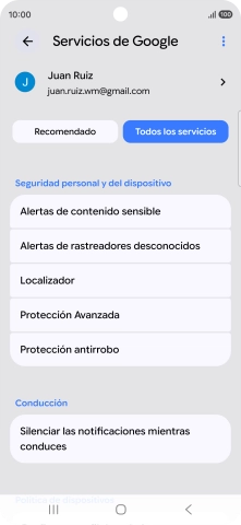 Pulsa Localizador.