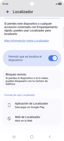Pulsa la tecla de inicio para terminar y regresar a la pantalla de inicio.