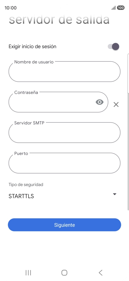 Pulsa el indicador junto a 
