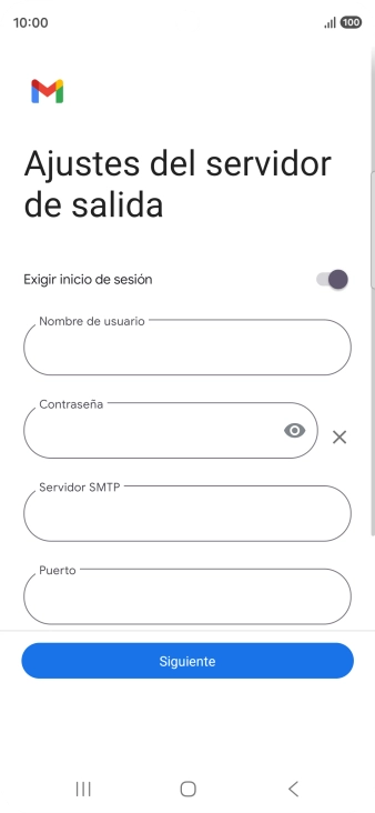Pulsa el indicador junto a 