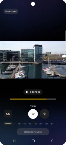 Pulsa el tipo de sonido deseado.