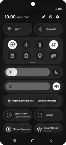Pulsa el icono de ajustes.