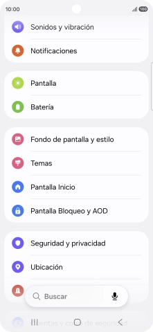 Pulsa Sonidos y vibración.