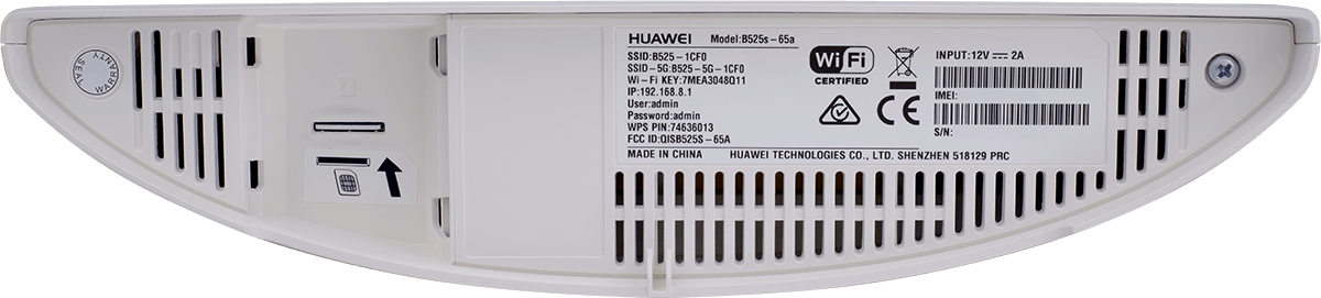 Place your SIM as illustrated next to the SIM holder.
