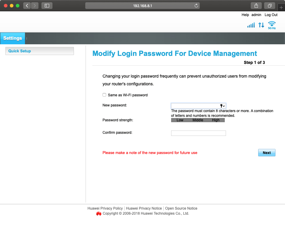 Click the field next to 