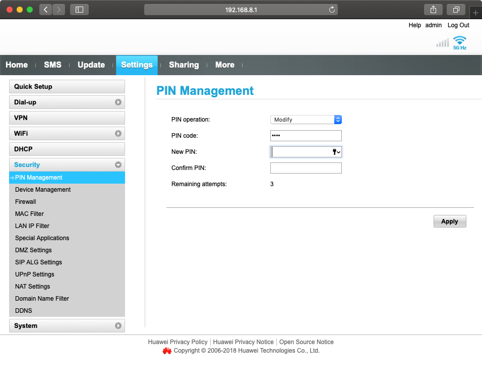 Click the field next to 