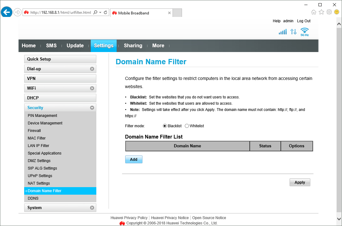 Click the field next to 