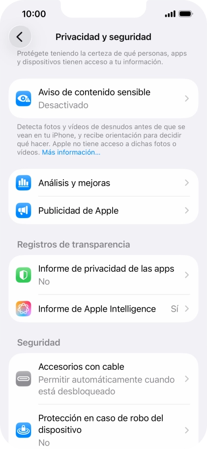 Pulsa Aviso de contenido sensible.