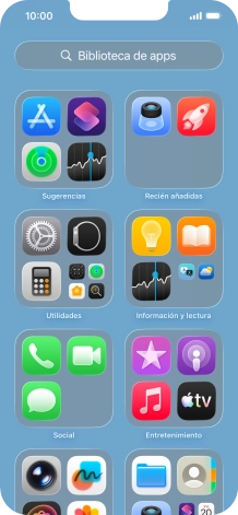 Pulsa la app deseada.