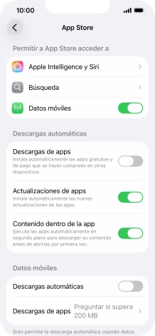 Pulsa el indicador junto a 