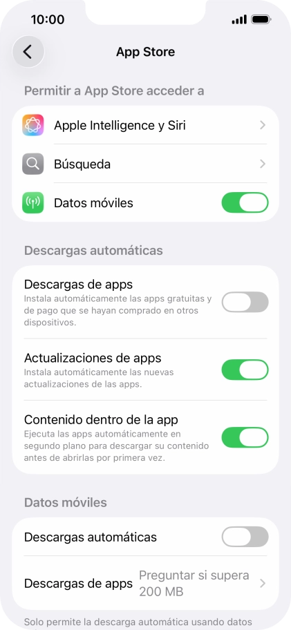 Pulsa el indicador junto a 
