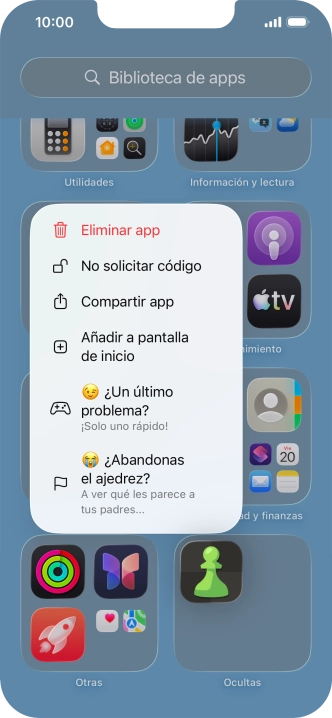 Pulsa No solicitar código.