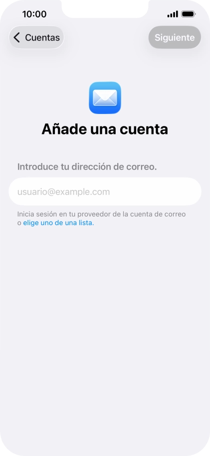 Pulsa la flecha hacia la izquierda.