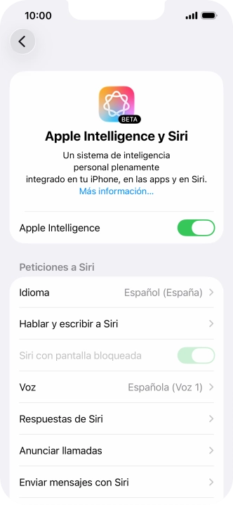 Pulsa el indicador junto a 