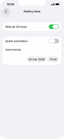 Pulsa el indicador junto a 