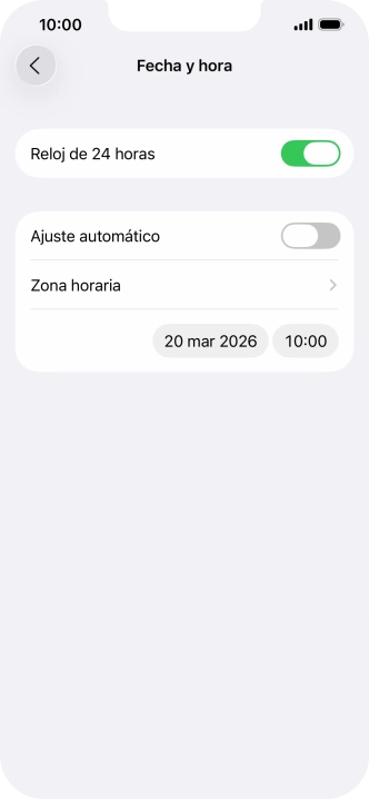 Pulsa el indicador junto a 