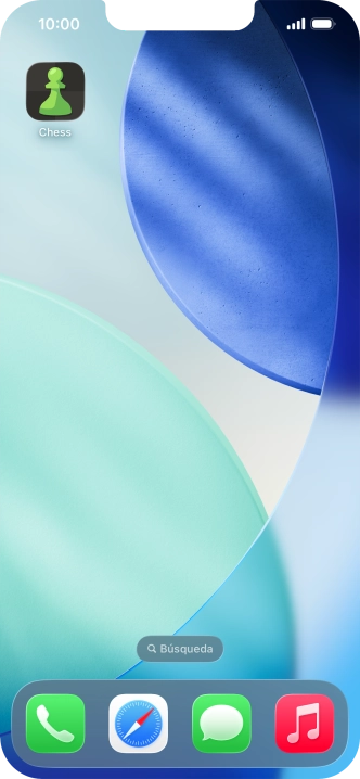 Pulsa la app deseada durante unos instantes.