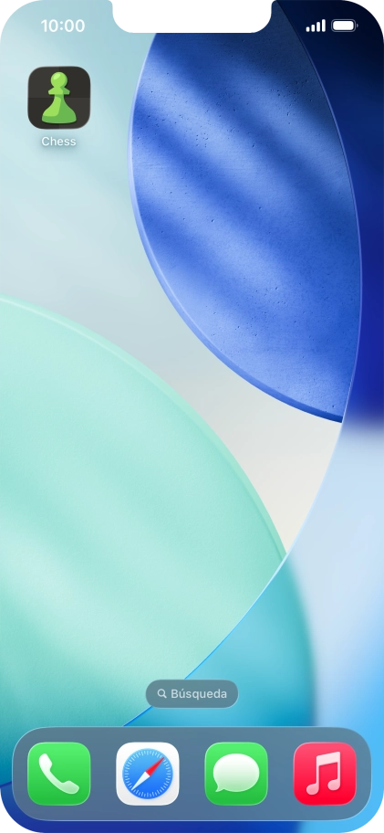 Pulsa la app deseada durante unos instantes.