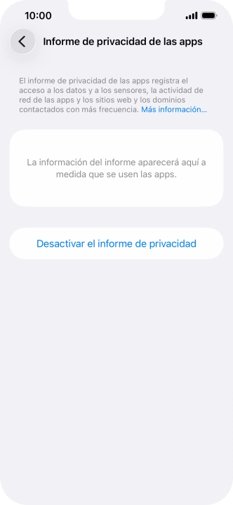 Desliza el dedo hacia arriba desde la parte inferior de la pantalla para terminar y volver a la pantalla de inicio.
