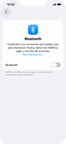 Pulsa el indicador junto a 