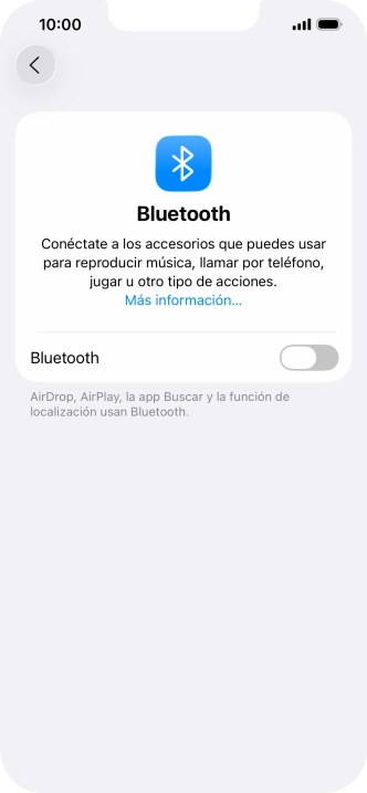 Pulsa el indicador junto a 