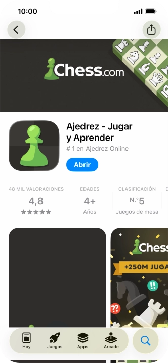 Desliza el dedo hacia arriba desde la parte inferior de la pantalla para terminar y volver a la pantalla de inicio.