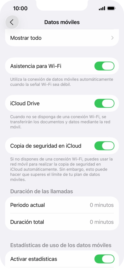 Pulsa el indicador junto a 