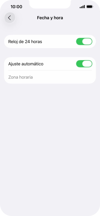 Desliza el dedo hacia arriba desde la parte inferior de la pantalla para terminar y volver a la pantalla de inicio.