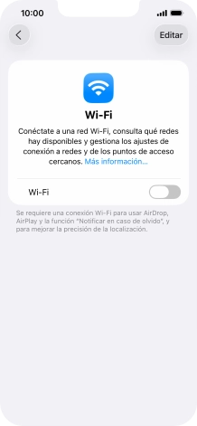 Pulsa el indicador junto a 