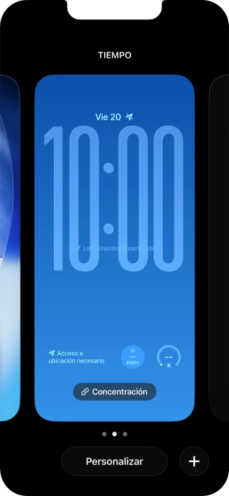 Pulsa Concentración.