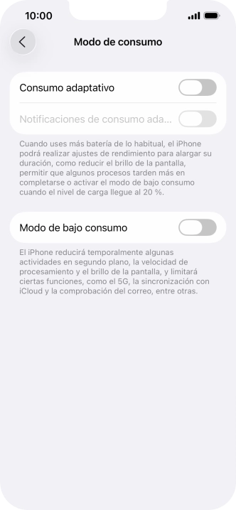 Pulsa el indicador junto a 