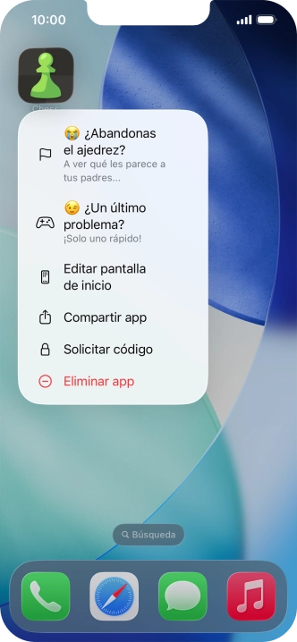 Pulsa Solicitar código.