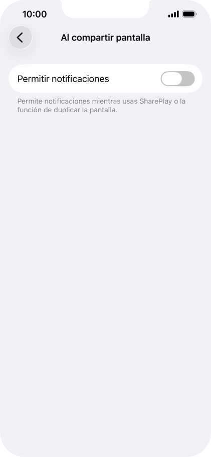 Pulsa el indicador junto a 