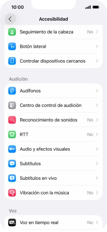 Pulsa una categoría bajo 